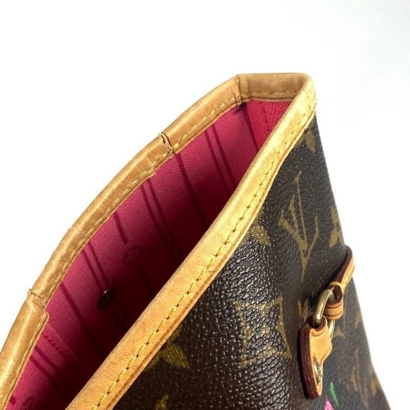 LOUIS VUITTON M48613 Monogram Rose Neverfull MM Shoulder Bag Tote Bag - Picture 6 of 16